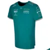 Motorcykelkläder F1 Racing Suit Team T-shirt Kortärmad rund halshals HJÄNT Torkning 2023 Racers anpassade med samma Paragra otzib