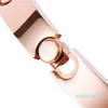 Design classique Or Argent Rose Couleurs Bracelets Titane Acier Diamant Bracelet pour Femmes Hommes LOVE Bangle avec Scre280Q