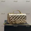 Flap Mini Draagbare Crossbody Designer Tas 20CM Dames Luxe Handtas Avond Koppeling Leer Diamant Rooster Trend Portemonnee Vintage Kaarthouder Koffer pochette