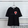 2024SS Męskie koszulki Summer 100% bawełniany Korea mody T Shirt Mężczyźni/Kobieta Przyczynowa O-Neck Podstawowa koszulka Męskie Topy