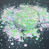 Prego glitter 50g primavera chunky fino para fazer jóias mix resina decoração arquivamento arte epóxi caso de telefone bling faísca lantejoulas