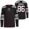 Хоккейные майки Jack Hughes Alternate Authentic Pro Black N Devils Nico Hischier P K Subban хоккейная майка 5682 4754 1822