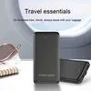 Mobiltelefon Power Banks Power Bank Portable Charger Fast Charging 20000MAH PowerBank 2 USB Ports Externt batteri för Samsung Huawei