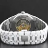 Montres-bracelets hip hop diamant montre ronde coupe toutes tailles personnaliser VVS1 montre en diamant à la main pour hommes diamant watch283S