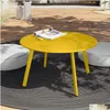 Garden Sets Round Coffee Table Patio Side Yellow Drop Delivery Home Furniture Outdoor Dh8Ef