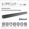 Soundbar BS18 Strip Striple HDMI Echo Wall 40W TV TV Coassiale USB FM FM Stereo Portable Living Soggio