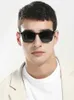 Zonnebrillen ZxWlyxgx merkontwerp klassieke polarisatie zonnebril voor mannen en vrouwen die vierkante frame mode zonnebril voor herenbril gafas de soll240403