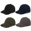 Casquettes de balle Geebro Hommes Femmes Solide Couleur Casquette de baseball Snapback Casquette Chapeaux Ajusté Casual Hip Hop Papa Pour Unisexe Noir