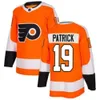 Maillot de hockey Philadelphia''flyers''jumpers 93 Voracek 19 Patrick 79 Haart Jerseycustom Hommes Femmes Enfants Jeunes 6977