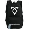 حقيبة ظهر Shadowhunters Clary Fray Daypack Jace Wayland School Bag Print Print Rucksack Sport Schoolbag Pack Outdoor Day Pack