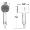 Ds vs torktumlare bärbar stark vindsalong torktumlare hår negativ jonisk hammare blåsare hem elektriskt blå ljus torkare mix lf
