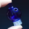 2019 Cyclone Riptide Carb Cap Dome med snurrande lufthål för 25mm 30mm OD Quartz Banger Nail Terp Pearl Bubbler Enail Dab Rig BJ