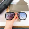 gafas de sol doradas hombre VUELO genuino 006 Moda Negocios Conducción Gafas de sol de alta gama para hombres Diseño de lujo Gafas populares clásicas para mujeres con logotipo de marca gafas elegantes