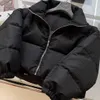 Women Down Parkas Kurtka Down Cotton Płaszcz Odłączane rękawy Lady Gilet Vest Fashion Krótka kurtka strój Windbreaker Pocket na zewnątrz streetwear ciepły co