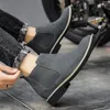 Stivali Arrivo Per Uomo Alla Caviglia In Pelle 2024 Classico Maschile Comodo Moto Ascensore 6 Centimetri Uomo Slip On Scarpe Casual