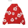 Men Hoodies Demin Tears Autumn Winter Pants Readymade Foam Flower Branded Hoodie Printed Distressed Pullover Embroidery Tear Sweatsuit 713UZ6K UZ6K