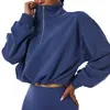 AL-3D logoYoga Jacket Sports Coat Womens Fleece Yoga Clothes Warm Top Zipper Jacket Winer Fitness YC258