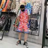 Summer Designer Shorts Mens Basketball T-Shirt Tank Top Fashion Camo Mönster ärmlös T-shirt Half Beach Pants Mens Basketball Sports Set Asian Size M-3XL