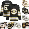 2023-24 Bruins 100th Centennial Jerseys Lucic Patrice Bergeron David Krejci Brad Marchand Hampus Lindholm Jake Debrusk Nick Foligno Taylor Hall Hóquei Jersey 7214