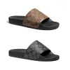 Sandales de créateurs Womans Waterfront Mule sandales Mans piscine pantoufles oreiller confort tongs mules pantoufles hommes femmes plage toboggan taille 35-46