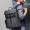 Nouveau sac à dos à la mode pour hommes avec impression tendance et sac à dos d'ordinateur de grande capacité 15.6 pouces, sac à dos de voyage en cuir