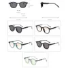 Okulary przeciwsłoneczne Swanwick kwadratowe okulary słoneczne Kobiety TR90 UV400 MĘŻCZYZNA RETRO Polaryzowane okulary przeciwsłoneczne mężczyźni Korean Green Grey Wysoka jakość YQ240120