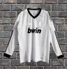 Retro Real MadridS voetbalshirt met lange mouwen Voetbalshirts GUTI Ramos SEEDORF Modric CARLOS 10 11 12 13 14 15 16 17 RONALDO ZIDANE RAUL 00 01 02 03 04 05 06 07 finale KAKA