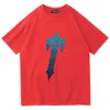 Trapstar Tshirt Designer Originele Kwaliteit Heren T-shirts Trendy Letter Gedrukt Ronde Hals Korte Mouw Heren En Dames Vrije tijd