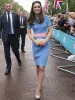 Kate Middleton Princess Abito da donna di alta qualità nuovo estivo slim blu sexy da ufficio sul posto di lavoro vintage elegante abito a tubino al ginocchio