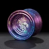 Yoyo New Magic YOYO Alloy Aluminum Unresponsive Professional Yoyo Metal High Speed Yo for Advanced Player Kids Classic Toys