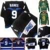 Hommes Mighty Ducks film 9 Hawks Adam Banks Jesse Hall Jersey tous Ed broderie maillots de Hockey sur glace S-5XL 5423