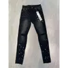 Paarse merkjeans Designerjeans Denim broek Modieuze broek Recht ontwerp Retro streetwear Casual joggingbroek Paarse jeans