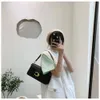 Totes Underarm Handbag Light Luxury Designer Handväska Fashion Simple Solid Color Retro Shoulder Bag Designer Tygväska för Women Purse