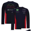 Odzież motocyklowa FORMA 1 T-shirt kierowcy zespołu 2022 F1 Racing Suit T-shirts Długie rękawie