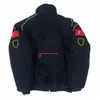 Motorcykelkläder 2023 Ny F1 Racing Suit Jackets Forma 1 Retro College Style European Windbreaker Cotton Jacket FL Embroidery Windpr Otmbw