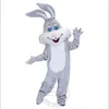 Super Cute Rabbit Mascot Costume Cartoon Theme Character Carnival Unisex Halloween Carnival Adults Birthday Party Fancy Outfit For Men Women