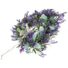 Decoratieve bloemen simulatie lavendel hanger krans deur raam wanddecoratie