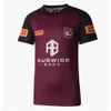 Swim Wear QLD Maroons INDÍGENA 2023 2024 Rugby Jersey Austrália QUEENSLAND ESTADO DE ORIGEM NSW BLUES Home Training Shirt 8889 5544