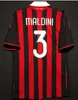 11 12 Retroshirts thuis 93 94 95 96 97 Gullit VOETBALJERSEY 02 03 04 05 Maldini Van Basten voetbal KAKA Inzaghi 06 07 2009 PIRLO SHEVCHENKO BAGGIO Ibrahimovic 11