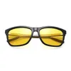 Zonnebril KDEAM Nachtzichtzonnebril Heren Rijdende zonnebril UV400-bescherming Scheurbestendige Al-mg-benen TAC-lens met volledig pakket YQ240120