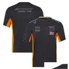 Motorcykelkläder F1 racing kostym 2023 Nytt team kortärmad t-shirt herr sommarsport snabbtorkning kläder anpassning dropp deli otam5