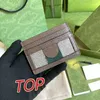 Top Mini Card Case Positers Lady Designer Karta kredytowa Słotki Śliczne portfele306n