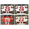 Vintage CCM Hockey Jersey KEN DANEYKO STEVENS DEVILS SCOTT NIEDERMAYER MARTIN BRODEUR PATRIK ELIAS CLAUDE LEMIEUX VIACHESLAV FETISOV S 5517