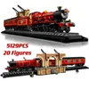 Блоки Коллекционное издание 76405 118 см Hogiwartsed Express Train Building Set Кирпичи с минифигурками Игрушки для взрослых Подарок 5129 штук 240120