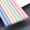 Reusable Chopstick Metal Chinese Chopstick with Plastic Wheat Straw Handle 4 Colors 11 LL