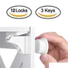 Baby Walking Wings Magnetic Child Lock Children Protection Safety Der Cabinet Door Limiter Security Locks 240115 Drop Delivery Kids Ma Dhnbo