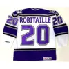 CUSTOM Customized Vintage 1999-02 LA KINGS #20 Luc Robitaille CCM JERSEY #4 Rob Blake Home Away Black White Hockey Jerseys Any Name Number S 9894 8319