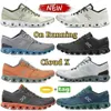 shoes Casual On X Top Shoes Men Women Black White Ash Alloy Grey Orange Aloe Storm Blue Rust Red Sport Sneakers Mens Lace Up Mesh Rubber T