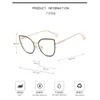 Lunettes de soleil Cadres Élégant Blanc Cat Eye Lunettes de lecture Dames Mode Clear Presbyopia Lunettes Loupe Dioptrie Ordinateur Prescription