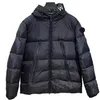 Herrarna ner parkas mens puffer jackor downs rockar designer herr kvinnors huvar ytterkläder parkor med halsringning broderad bokstav webbing lapel vinterjackor